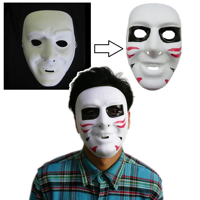 仮装 変装 新品未使用正規品 仮面 ドミノマスク お面 肝試し ハロウィン かぶりもの ホワイトマスクa パーティーグッズ ホワイトパーティー