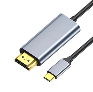 USB Type-C HDMI �ϊ��P�[�u�� �~���[�����O 1.8m 4K DP Alt�Ή� USB-C to HDMI �ϊ��A�_�v�^�[ �X�}�z iPad iPhone �e���r�ڑ�