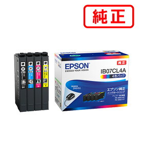 【4色セット】 IB07CL4A EPSON エプソン 純正インクカートリッジ 【沖縄・離島 お届け不可】