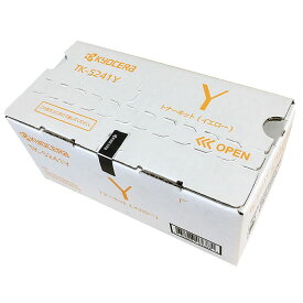 KYOCERA/京セラ TK-5241Y トナー イエロー メーカー純正品 【沖縄・離島 お届け不可】