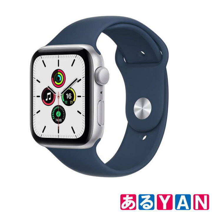 楽天市場】Apple Watch SE GPSモデル MKQ43J/A 44mm シルバー 