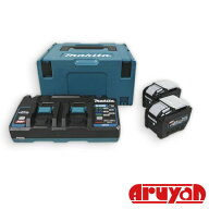 [新品] マキタ パワーソース キット XGT10 (A-74859) 40V-8.0Ahバッテリ×2・2口充電器×1・マックパック…