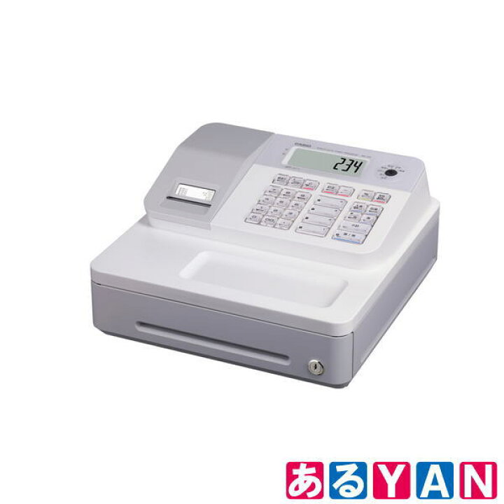 楽天市場】展示・未使用品 カシオ レジスター SE-G2 -WE ホワイト 小型 