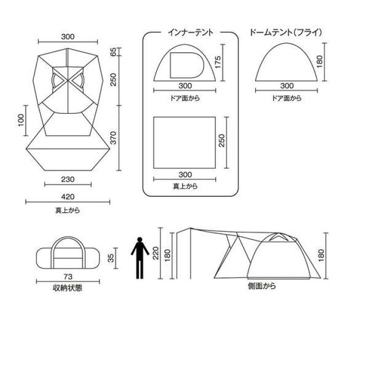 楽天市場】未使用品 外箱傷み コールマン テント 2000036436  