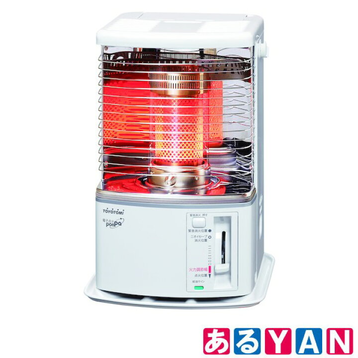 楽天市場】未使用品 外箱傷み トヨトミ 反射型石油ストーブ RS-H29N -W 