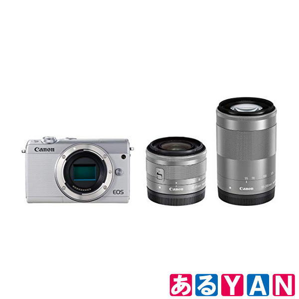 新規購入 キヤノン ミラーレス一眼カメラ EOSM100WH-WZK ホワイト EOS