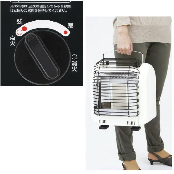楽天市場】未使用品 箱傷み ニチガス カセットガスストーブ ポータブル 