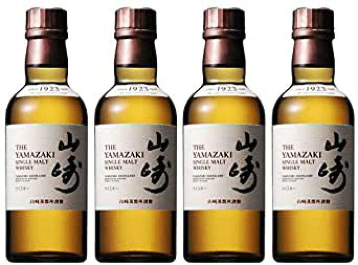 楽天市場】サントリー シングルモルト 山崎 180ml（4本セット／合計 