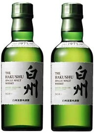 サントリー シングルモルト 白州 180ml（2本セット／合計360ml）