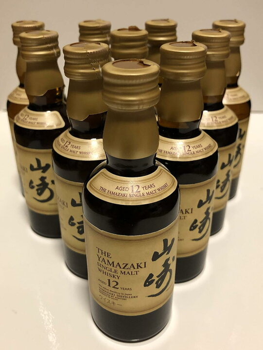 楽天市場】サントリー 山崎 12年 50ml 10本セット ミニチュアボトル