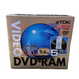yIz 󂠂yTDKzDVD-RAM 9.4GB Ԃ^p 240min 5 ʃfBXN u[J[gbW