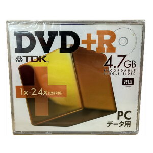�y�I���z�󂠂�yTDK�z DVD+R 4.7GB PC�f�[�^�p 1�� 1-2.4X�L�^�Ή�