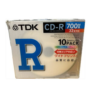 yIz 󂠂yTDKzCD-R 700MB 32xΉ 5mmP[X 10PACK CNWFbgv^Ή