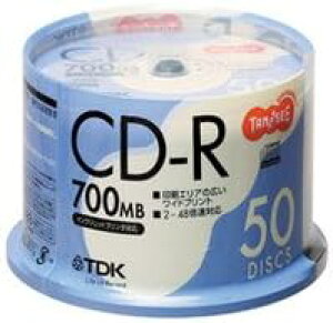 IyTDKz CD-R 700MB 50 CD-R80PWDX50P-T