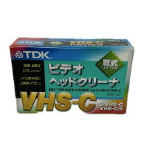 楽天市場】TDK VHSビデオヘッドクリーナ 乾式＆湿式Wケアパック TDK  