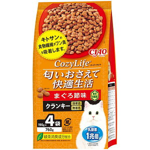 �y���Ȃ΁zCIAO(�`���I) Cozy Life (�R�[�W�[���C�t) �N�����L�[ �܂���ߖ� 190g×4 P-331
