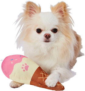 【ペティオ (Petio) 】犬用おもちゃ ひんやりぬいぐるみ アイス
