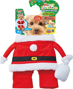 犬用【ペティオ】クリスマス犬用着ぐるみウェア サンタボーイ Mサイズ