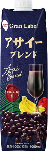 ◆1ケース◆【スジャータ】 アサイー ブレンド 1000ml紙パック×6本入