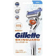 【P&G】ジレット スキンガードマニュアル ホルダー 替刃2個付