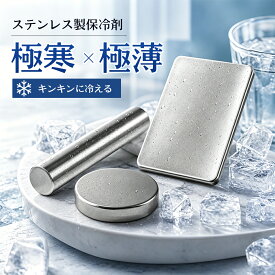 【即納★クーポン利用で45％OFF】保冷剤 ステンレス 保冷剤 保冷プレート 保冷板 冷却プレート アイスパック 保冷パック 長時間保冷 強力保冷 急速冷却 冷凍 凍らせる 繰り返し使用 冷やす 長持ち クーラーボックス アイスボックス お弁当 釣り キャンプ BBQ 熱中症対策