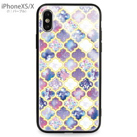 iPhone 背面強化ガラス × TPU 耐衝撃 ケース スマホケース モロッカン柄 iPhone15Pro Max iPhone15 Plus iPhone14Pro Max iPhone13 13mini iPhone12Pro iPhone11Pro iPhone11ProMax iPhone SE 第3世代 第2世代 SE3 iPhoneXR iPhoneXS iPhone6s galaxy huawei