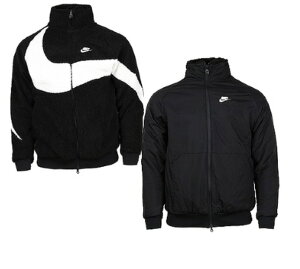 NIKE NSW BIG SWOOSH FULL ZIP REVERSIBLE JKT �i�C�L �X�|�[�c�E�G�A �V�F���p ���o�[�V�u�� �t���W�b�v �W���P�b�g