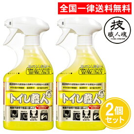 技職人魂 トイレ職人 500ml 2個セットトイレ用洗剤 トイレ洗剤 強力 プロ用 尿石 水垢 水あか 蓄積汚れ 允・セサミ 大掃除