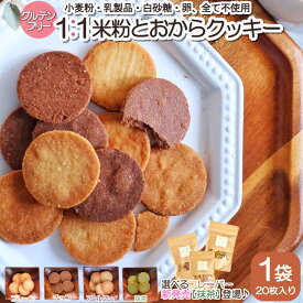 【2セット購入で使える300円引きクーポン有り】 1:1米粉と おからクッキー グルテンフリー ダイエットクッキー 豆乳おからクッキー ダイエット 置き換え 健康 小麦粉不使用 卵不使用 乳製品不使用 米粉 ロカボ おいしい 母の日 贈り物 ギフト プレゼント