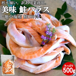 【最強配送対応&2セット購入で1000円クーポン有り】 鮭ハラス 500g 脂身絶品 訳あり 業務用 切身 お弁当 おにぎり お弁当 お茶漬け 酒のつまみ おいしい お魚 絶品 鮭 脂乗り 切り落とし しゃ