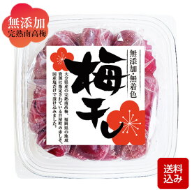 梅干し パック入 しそ梅干し 無着色 すっぱい梅干し しそ梅 南高梅 九州産