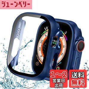 yzCABOBE Ή Apple Watch P[X 49mm IP68 hP[X AbvEHb`Eg3/2/1 Jo[ Apple Watch Ultra3/2/1 Jo[ Ή AbvEHb` P[X KXtB ̌^ PCf Ϗ