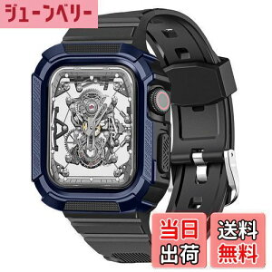 �y���������z[CABOBE] Apple Watch �o���h �P�[�X ��̌^ �Ή� 49mm 45mm 44mm 42mm 41mm 40mm 38mm �A�b�v���E�I�b�` �o���h �A�b�v���E�I�b�` �x���g TPU�P�[�X ��̌^ Apple Watch Series 9/8/7/SE2/SE/6/5/4/3/2/1 �Ϗ�