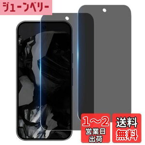 【送料無料】【指紋認証 2枚 覗き見防止】Wekrsu 国産旭硝子素材 強化ガラス 対応 Google Pixel 9 ガラスフィルム カバー 保護フィルム プライバシーフィルム WEKSEN9FK2