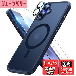yzMeifigno iPhone 16 Plus P[X 6.7C`p [2X HDXN[veN^[1XYveN^[t] [MagSafeΉ] [~^[O[hی]AiPhone 16 Plus pɐ݌vꂽ}Olbg