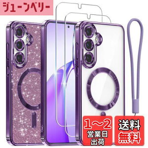 yzMeifigno P[X Samsung Galaxy S25 Plus 6.7C`p [MagSafeΉ] [XN[veN^[2] [Ob^[J[h&XgXgbv] TEhYی Samsung Galaxy S25 Plus P[Xp p