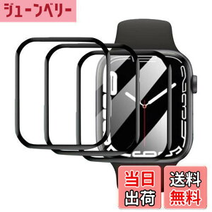 �y���������z�y3���zYUGYUG Apple Watch �ی�t�B���� 42mm Apple Watch �t�B���� PET������ [���{���f�ޕ����Y�f�@��] AppleWatch 10�t�B���� �A�b�v���E�H�b�`10 �t�B���� �Ή� �L�Y�h�~ �ϏՌ� �A�b�v���E