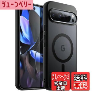 yzJETech Google Pixel 9/9 Pro 2024p }OlbgP[X MagSafeΉ }bgobN ϏՌX}zJo[ (ubN)