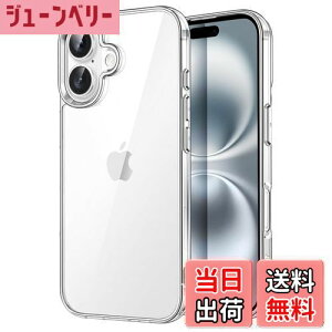 yzJETech iPhone 16 6.1C`p P[X ΂݂Ȃ Ռz op[Jo[ h~ NAobN (NA)