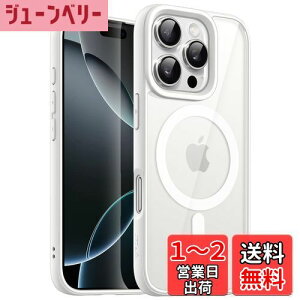 yzJETech iPhone 16 Pro Max 6.9C`p }Olbg P[X MagSafeɑΉ Ռz op[Jo[ \bhJ[}bgTPUt[ h~ NAobN (zCg)