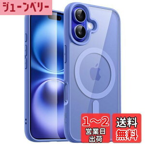 yzJETech iPhone 16 6.1C`p }Olbg P[X MagSafeɑΉ Ռz op[Jo[ \bhJ[}bgTPUt[ h~ NAobN (Eg})