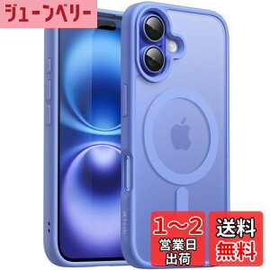 yzJETech iPhone 16 6.1C`p }Olbg P[X MagSafeɑΉ ̃}bgw ^ ϏՌ Jo[ (Eg})