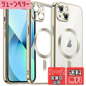 yzJETech iPhone 13 6.1C`p \tgNAP[X JYSی MagSafeCX[dΉ ϏՌ dCbLTPUJo[ (X^[Cg)