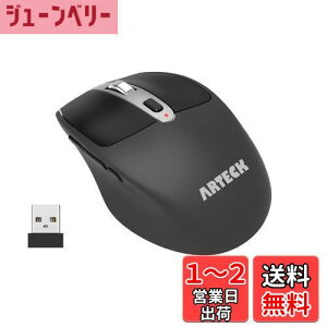 yzArteck 2.4G CX }EX USBVo[ lԍHwɊÂ݌v ÉNbN TCh{^ }EX Rs[^[AfXNgbvAPCAbvgbvAWindows 11/10/8/7Ƃ