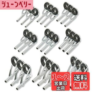 【送料無料】トップガイド ロッドガイド ステンレス 釣り竿 穂先 修理 27点セット (0.9~2.4mm)