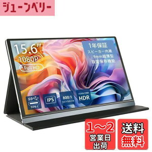 yzWINTEN oCj^[ 15.6C` WT-156H2-BS Q[~Oj^[ fBXvC Otj^[ 1080P FullHD y ^ mOAij IPSpl Jo[t Xs[J[ Switc