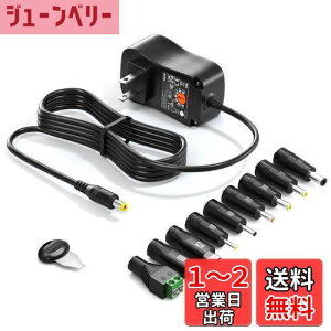 yzOuttag 36W 3A A_v^[ 3V 4.5V 5V 6V 7.5V 9V 12V }`d AC A_v^[ 3~12VXs[J[ USB/USBC^ubg LEDXgbv [^ DVDv[ d A_v^[ ėp 36W ^CvC [d