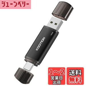 yzKOOTION USB 128GB ^CvC 2in1 USB2.0 + Type-C fA usb[ ^Cvc OTG X}z USB X}z Type C