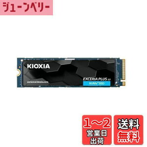 yzLINVA KIOXIA  SSD 2TB NVMe M.2 Type 2280 PCIe Gen 4.0×4 (őǍ: 5,000MB/s) YBiCS FLASH TLC K㗝X5Nۏ EXCERIA PLUS G3 SSD-CK2.0N4PLG3NyK㗝Xۏؕiz