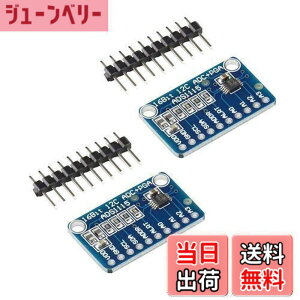 �y���������zKKHMF 2�� ADS1115 16Bit ADC 4�`�����l�� I2C IIC �݊� A/D�R���o�[�^ �σQ�C���A���v�t�� PGA ADC���W���[�� Arduino�p Raspberry Pi�p